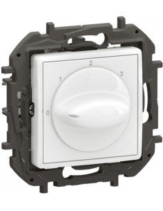 Legrand Ключ за управление на вентилация цвят Бял Niloe New NP660WH - Цена | LEDs4economy