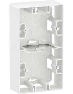 Legrand Конзола двойна за открит монтаж цвят Бял Niloe New NP162WH - Цена | LEDs4economy