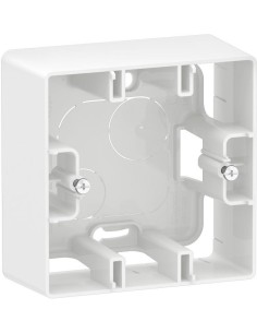 Legrand Конзола единична за открит монтаж цвят Бял Niloe New NP161WH - Цена | LEDs4economy