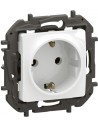 Legrand Контакт ШУКО 16A цвят Бял Niloe New NP3121WH - Цена | LEDs4economy
