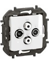 Legrand Розетка TV-R-SAT1-SAT2 индивидуална 1.5dB цвят Бял Niloe New NP4108WH - Цена | LEDs4economy