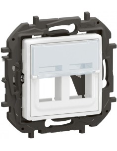 Legrand Розетка за 2xRJ45 Keystone цвят Бял Niloe New NP171WH - Цена | LEDs4economy
