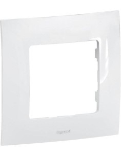 Legrand Рамка 1х цвят Бял Niloe New NP111WH - Цена | LEDs4economy