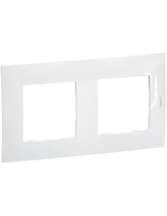 Legrand Рамка 2х цвят Бял Niloe New NP112WH - Цена | LEDs4economy