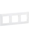 Legrand Рамка 3х цвят Бял Niloe New NP113WH - Цена | LEDs4economy
