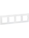 Legrand Рамка 4х цвят Бял Niloe New NP114WH - Цена | LEDs4economy