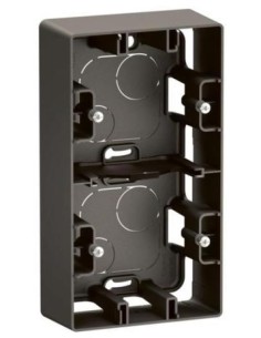 Legrand Конзола двойна за открит монтаж цвят Сив Niloe New NP162MG - Цена | LEDs4economy