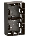 Legrand Конзола двойна за открит монтаж цвят Сив Niloe New NP162MG - Цена | LEDs4economy