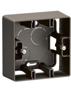 Legrand Конзола единична за открит монтаж цвят Сив Niloe New NP161MG - Цена | LEDs4economy