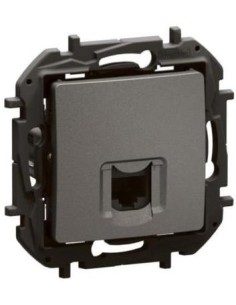 Legrand Розетка RJ45 cat.5e UTP цвят Сив Niloe New NP4301MG - Цена | LEDs4economy