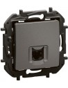 Legrand Розетка RJ45 cat.6A STP цвят Сив Niloe New NP4305MG - Цена | LEDs4economy