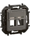 Legrand Розетка за 2xRJ45 Keystone цвят Сив Niloe New NP171MG - Цена | LEDs4economy