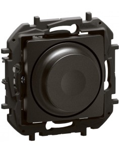 Legrand Димер ротативен R5-300W L5-300VA LED5-75VA цвят Черен Niloe New NP2411BK - Цена | LEDs4economy