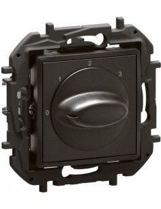 Legrand Ключ за управление на вентилация цвят Черен Niloe New NP660BK - Цена | LEDs4economy