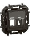 Legrand Розетка за 2xRJ45 Keystone цвят Черен Niloe New NP171BK - Цена | LEDs4economy