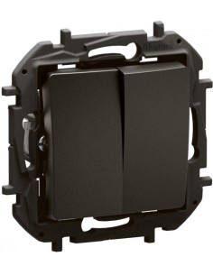 Legrand Сериен девиаторен ключ цвят Черен Niloe New NP2220BK - Цена | LEDs4economy