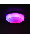 ULTRALUX LED димираща ССТ+RGB плафониера с дистанционно управление, опушен кварц, 28W+5W, 3000K-6000К - SPL5LVDRC - 5