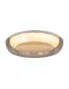 ULTRALUX LED димираща ССТ+RGB плафониера с дистанционно управление, опушен кварц, 28W+5W, 3000K-6000К - SPL5LVDRC