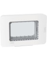 Bticino Лицева рамка + носеща IP55 3 мод. цвят Бял Light Now Bticino 28603YW - Цена | LEDs4economy