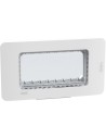 Bticino Лицева рамка + носеща IP55 4 мод. цвят Бял Light Now Bticino 28604YW - Цена | LEDs4economy