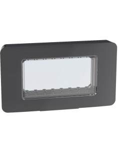 Bticino Лицева рамка + носеща IP55 4 мод. цвят Графит Light Now Bticino 28604YD - Цена | LEDs4economy