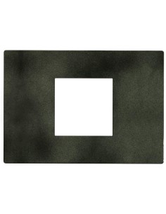 Bticino Рамка 2 мод. за монтаж върху конзола 3 мод. цвят Зелен меланж (Dark Green) Light Now Bticino YA4819DG - Цена | LEDs4econ