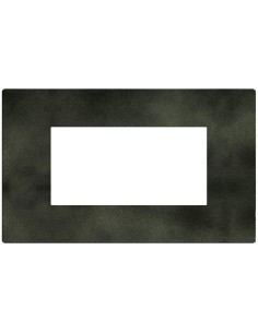 Bticino Рамка 4 мод. цвят Зелен меланж (Dark Green) Light Now Bticino YA4804DG - Цена | LEDs4economy