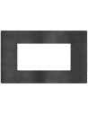 Bticino Рамка 4 мод. цвят Сив меланж (Dark Grey) Light Now Bticino YA4804DS - Цена | LEDs4economy
