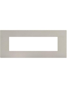 Bticino Рамка 7 мод. цвят Пясък (Sand Stone) Light Now Bticino YA4807GS - Цена | LEDs4economy