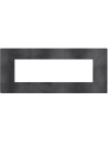 Bticino Рамка 7 мод. цвят Сив меланж (Dark Grey) Light Now Bticino YA4807DS - Цена | LEDs4economy