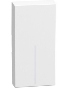 Bticino Лицев панел ключ/бутон 1 мод. цвят Бял Light Now Bticino YW4915 - Цена | LEDs4economy