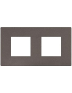 Bticino Рамка 2+2 мод. цвят Мока (Moca Stone) Light Now Bticino YA4802M2GM - Цена | LEDs4economy