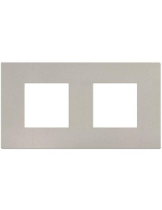 Bticino Рамка 2+2 мод. цвят Пясък (Sand Stone) Light Now Bticino YA4802M2GS - Цена | LEDs4economy