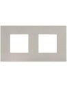 Bticino Рамка 2+2 мод. цвят Пясък (Sand Stone) Light Now Bticino YA4802M2GS - Цена | LEDs4economy