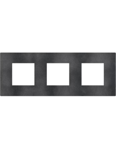 Bticino Рамка 2+2+2 мод. цвят Сив меланж (Dark Grey) Light Now Bticino YA4802M3DS - Цена | LEDs4economy