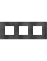 Bticino Рамка 2+2+2 мод. цвят Сив меланж (Dark Grey) Light Now Bticino YA4802M3DS - Цена | LEDs4economy