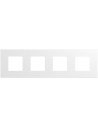 Bticino Рамка 2+2+2+2 мод. цвят Бял (White) Light Now Bticino YA4802M4WW - Цена | LEDs4economy