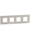 Bticino Рамка 2+2+2+2 мод. цвят Пясък (Sand Stone) Light Now Bticino YA4802M4GS - Цена | LEDs4economy