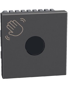 Bticino Девиаторен ключ 2 мод. безконтактен цвят Графит Light Now Bticino YD4003TL - Цена | LEDs4economy