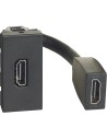 Bticino Розетка HDMI с кабел 15см 1 мод. цвят Графит Light Now Bticino YD4284P - Цена | LEDs4economy