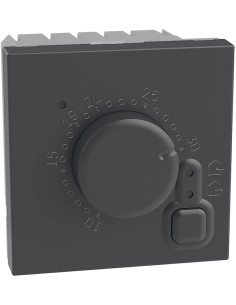 Bticino Термостат 230V 2А 1NO 2 мод. цвят Графит Light Now Bticino YD4441 - Цена | LEDs4economy