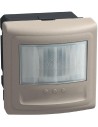 Bticino Датчик за движение PIR, 170°, обхват 8m @ h1.2 мод., LED ≤ 100W, с ключ, без неутрала, 2 мод. цвят Камък Light Now Btici