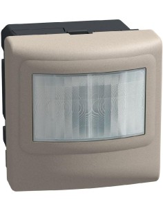 Bticino Датчик за движение PIR, 170°, обхват 8m @ h1.2 мод., LED ≤ 500W, изисква неутрала 2 мод. цвят Камък Light Now Bticino YG