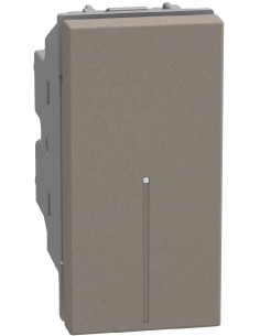 Bticino Еднополюсен ключ 1 мод. аксиален цвят Камък Light Now Bticino YG4051A - Цена | LEDs4economy