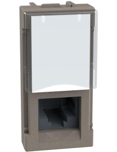 Bticino Розетка RJ45 cat.6 UTP 1 мод. цвят Камък Light Now Bticino YG4279C6 - Цена | LEDs4economy