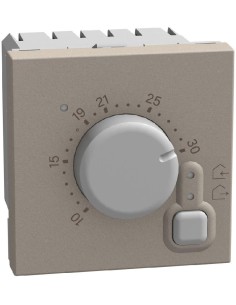 Bticino Термостат 230V 2А 1NO 2 мод. цвят Камък Light Now Bticino YG4441 - Цена | LEDs4economy