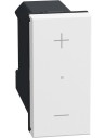 Bticino Димер бутонен LED3-150W изисква неутрала 1 мод. цвят Бял Light Now Bticino YW4418 - Цена | LEDs4economy