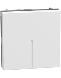 Bticino Еднополюсен ключ 2 мод. аксиален цвят Бял Light Now Bticino YW4051M2A - Цена | LEDs4economy