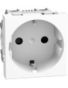 Bticino Контакт ШУКО 2P+E 16A с детска защита 2 мод. цвят Бял Light Now Bticino YW4141 - Цена | LEDs4economy