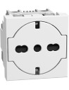 Bticino Контакт ШУКО/ИТАЛИАНСКИ стандарт 2P+Е 16A с детска защита 2 мод. цвят Бял Light Now Bticino YW4140A16F - Цена | LEDs4eco